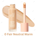 ELF HALO GLOW LIQUID FILTER FOUNDATION - 0 Fair Neutral Warm, 0.5 Fair Cool, 1 Fair Neutral Peach, 2 Fair Light Neutral Warm, 3 Light Medium Cool, 3.5 Medium Neutral Olive