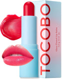 Buy Tocobo Glass Tinted Lip Balm in shades 011 Flush Cherry (Glass), 012 Better Pink, 013 Tangerine Red (Glass) Online in Pakistan at DUBUYPK