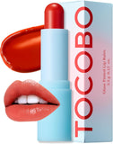 Buy Tocobo Glass Tinted Lip Balm in shades 011 Flush Cherry (Glass), 012 Better Pink, 013 Tangerine Red (Glass) Online in Pakistan at DUBUYPK