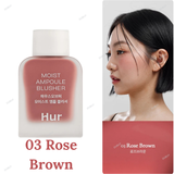 Shop House of Hur Moist Ampoule Blusher Mini in shades 01 Nude Beige, 02 Deep Plum, 03 Rose Brown, 04 Lavender Flush, 05 Peach Coral, 06 Cherry Blossom, 07 Pink Rosie, 08 Berry Purple, 09 Ruby Red online in Pakistan