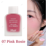 Shop House of Hur Moist Ampoule Blusher Mini in shades 01 Nude Beige, 02 Deep Plum, 03 Rose Brown, 04 Lavender Flush, 05 Peach Coral, 06 Cherry Blossom, 07 Pink Rosie, 08 Berry Purple, 09 Ruby Red online in Pakistan