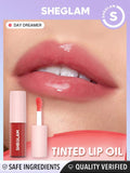 SHEGLAM Jelly Wow Tinted Lip Oil - Day Dreamer, Stay True, Pinky Swear, Hot Shot, Baby Steps