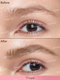 SHEGLAM Brow Fection Brush & Dip Liquid Eyebrow Gel Pen - Taupe, Espresso, Chocolate, Auburn, Ash, Charcoal, Truffle