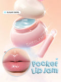Shop online SHEGLAM Hydra Jelly Pocket Lip Jam-Sugar Swirl in shades Sugar Swirl, Guava Glow, Apricot Pop, Watermelon Whirl, Strawberry Splash , Fig Flirt, Dragonfruit Dew, Choco Cream in Pakistan