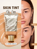 SHEGLAM Dew & Done Skin Tint With Spf20 - Linen, Buttercream, Porcelain, Fair, Chantilly, Bamboo, Shell, Nude, Acorn, Warm Vanilla, Sand, Peach, Honey, Butterscotch, Wheat, Golden, Almond, Saddle, Walnut, Chestnut, Cashew, Cappuccino, Caramel, Mahogany