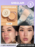 Shop SHEGLAM  Skinfluencer Full Coverage Foundation Balm Full size in shades Linen, Buttercream, Porcelain, Fair, Chantilly, Bamboo, Shell, Nude, Acorn, Warm Vanilla, Sand, Peach, Honey, Butterscotch, Wheat, Golden, Almond in Pakistan