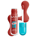 NYX Lip I.V. Hydrating Lip Gloss Stain - 01 - Caramel Drip, 03 - Splash N Spice, 05 - Mocha Me Wet, 06 - Espresso Soak, 08 - Drippin' In Rose, 09 - Blush Rush, 12 - Burst That Tang!, 13 - Cranberry Splash, 14 - Mauve N' Moist, 15 - Water 'Bout Wine?