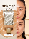 SHEGLAM Dew & Done Skin Tint With Spf20 - Linen, Buttercream, Porcelain, Fair, Chantilly, Bamboo, Shell, Nude, Acorn, Warm Vanilla, Sand, Peach, Honey, Butterscotch, Wheat, Golden, Almond, Saddle, Walnut, Chestnut, Cashew, Cappuccino, Caramel, Mahogany