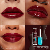 NYX Lip I.V. Hydrating Lip Gloss Stain - 01 - Caramel Drip, 03 - Splash N Spice, 05 - Mocha Me Wet, 06 - Espresso Soak, 08 - Drippin' In Rose, 09 - Blush Rush, 12 - Burst That Tang!, 13 - Cranberry Splash, 14 - Mauve N' Moist, 15 - Water 'Bout Wine?