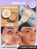 Shop SHEGLAM  Skinfluencer Full Coverage Foundation Balm Full size in shades Linen, Buttercream, Porcelain, Fair, Chantilly, Bamboo, Shell, Nude, Acorn, Warm Vanilla, Sand, Peach, Honey, Butterscotch, Wheat, Golden, Almond in Pakistan