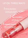 Sheglam Jelly Wow Hydrating Lip Oil - Berry Involved, Loco for Coco, Mali Blue Berry, Green Apple Envy, and Grapefruit Glow