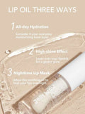 Sheglam Jelly Wow Hydrating Lip Oil - Berry Involved, Loco for Coco, Mali Blue Berry, Green Apple Envy, and Grapefruit Glow