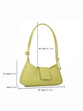 Shein - Green Baguette Bag