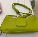 Shein - Green Baguette Bag