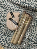 Shein Maange 3 Pcs Brush set With 2 Triangle Puff