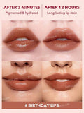 SHEGLAM Take A Hint Lip Tint - OBSESSED, LOVE ON TAP, BABY FACE, LEVEL UP, CHEEKY, MEMORIES, PRIMP, WAKE UP CALL, GOOD HABIT, BIRTHDAY LIPS, MOCHA LOCA, SO FLY