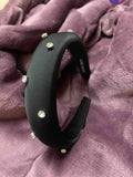 Shein - Satin & Artificial Diamond Fashion Headband