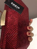 Shein Red Bag /  Clutch