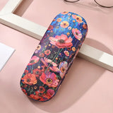 1PC Floral  Print Eyeglass Case