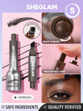 SHEGLAM Brow Fection Brush & Dip Liquid Eyebrow Gel Pen - Taupe, Espresso, Chocolate, Auburn, Ash, Charcoal, Truffle