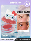 Hello Kitty|SHEGLAM Coastal Charm Cream Blush - Ocean Breeze , Tripi-Cool, Friends Trip, Sun Suit