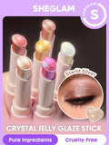 Buy SHEGLAM Crystal Jelly Glaze Stick in shades Rosy Gem, Starlit Silver, Fuchsia Fun, Golden Girl, Aura Blitz, Lilac Luster, Violet Crush, Rock Star, Bronze Dust, Champagne Gleam online in Pakistan at DUBUYPK on best price