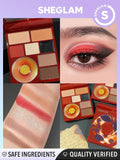 SHEGLAM Vinyl Pop Color Palette Rose Sonata, Sunkissed Reverie, Color Me Crazy