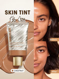 SHEGLAM Dew & Done Skin Tint With Spf20 - Linen, Buttercream, Porcelain, Fair, Chantilly, Bamboo, Shell, Nude, Acorn, Warm Vanilla, Sand, Peach, Honey, Butterscotch, Wheat, Golden, Almond, Saddle, Walnut, Chestnut, Cashew, Cappuccino, Caramel, Mahogany