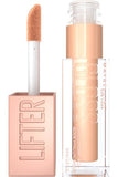 Maybelline Lifter Lip Gloss in shades 01 Pearl, 02 Ice, 03 Moon, 04 Silk, 05 Petal, 06 Reef, 07 Amber, 08 Stone, 09 Topaz, and 10 Crystal, 11 Brass, 12 Opal, 16 Rust, 20 Sun, 22 Peach Ring