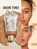 SHEGLAM Dew & Done Skin Tint With Spf20 - Linen, Buttercream, Porcelain, Fair, Chantilly, Bamboo, Shell, Nude, Acorn, Warm Vanilla, Sand, Peach, Honey, Butterscotch, Wheat, Golden, Almond, Saddle, Walnut, Chestnut, Cashew, Cappuccino, Caramel, Mahogany