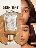 SHEGLAM Dew & Done Skin Tint With Spf20 - Linen, Buttercream, Porcelain, Fair, Chantilly, Bamboo, Shell, Nude, Acorn, Warm Vanilla, Sand, Peach, Honey, Butterscotch, Wheat, Golden, Almond, Saddle, Walnut, Chestnut, Cashew, Cappuccino, Caramel, Mahogany