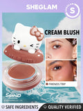 Hello Kitty|SHEGLAM Coastal Charm Cream Blush - Ocean Breeze , Tripi-Cool, Friends Trip, Sun Suit