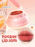 Shop online SHEGLAM Hydra Jelly Pocket Lip Jam-Sugar Swirl in shades Sugar Swirl, Guava Glow, Apricot Pop, Watermelon Whirl, Strawberry Splash , Fig Flirt, Dragonfruit Dew, Choco Cream in Pakistan