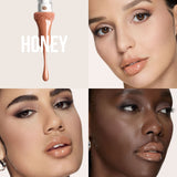 Huda Beauty Faux Filler Extra Shine Lip Gloss - Glassy, Sugar baby, Honey, Foxy, Bombshell, Posh, Coco