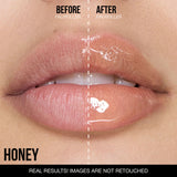 Huda Beauty Faux Filler Extra Shine Lip Gloss - Glassy, Sugar baby, Honey, Foxy, Bombshell, Posh, Coco