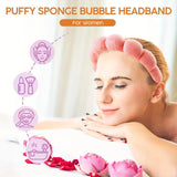 1 headband and 2 mitts set - Pink, Purple,Rose Red, Beige Brown Leopard Print, Red Cartoon Strawberry Wristband