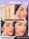 Buy SHEGLAM Skinfinite Hydrating Foundation in shades Linen, Buttercream, Porcelain, Fair, Chantilly, Bamboo, Shell, Nude, Acorn, Warm Vanilla, Sand, Butterscotch, Honey, Peach, Almond, Golden, Wheat in Pakistan