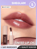 SHEGLAM Jelly Wow Tinted Lip Oil - Day Dreamer, Stay True, Pinky Swear, Hot Shot, Baby Steps
