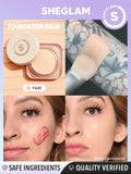 Shop SHEGLAM  Skinfluencer Full Coverage Foundation Balm Full size in shades Linen, Buttercream, Porcelain, Fair, Chantilly, Bamboo, Shell, Nude, Acorn, Warm Vanilla, Sand, Peach, Honey, Butterscotch, Wheat, Golden, Almond in Pakistan