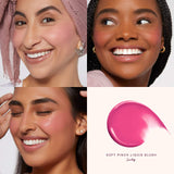 Buy Rare Beauty Soft Pinch Liquid Blush in shades Grateful - Dewy True Red, Happy - Dewy Cool Pink, Joy - Dewy Muted Peach, Lucky - Dewy Hot Pink, Bliss - Matte Nude Pink, Faith - Matte Deep Berry, Grace - Matte Bright Rose Mauve, Love - Matte Terracotta, Hope - Nude Mauve, Encourage - Soft Neutral Pink, Believe - True Mauve, Virtue - Beige Peach, Worth - True Rose in Pakistan