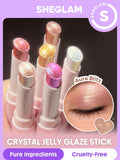 Buy SHEGLAM Crystal Jelly Glaze Stick in shades Rosy Gem, Starlit Silver, Fuchsia Fun, Golden Girl, Aura Blitz, Lilac Luster, Violet Crush, Rock Star, Bronze Dust, Champagne Gleam online in Pakistan at DUBUYPK on best price