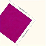 1 pc Wine Red Soft Towel Quick-Drying Face Cloths