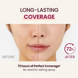 TIRTIR - Mask Fit All Cover Cushion Mini - Matte - 17C Porcelain, 21N Ivory, 23N Sand