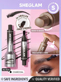 SHEGLAM Brow Fection Brush & Dip Liquid Eyebrow Gel Pen - Taupe, Espresso, Chocolate, Auburn, Ash, Charcoal, Truffle