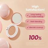TIRTIR - Mask Fit All Cover Cushion Mini - Matte - 17C Porcelain, 21N Ivory, 23N Sand