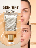 SHEGLAM Dew & Done Skin Tint With Spf20 - Linen, Buttercream, Porcelain, Fair, Chantilly, Bamboo, Shell, Nude, Acorn, Warm Vanilla, Sand, Peach, Honey, Butterscotch, Wheat, Golden, Almond, Saddle, Walnut, Chestnut, Cashew, Cappuccino, Caramel, Mahogany
