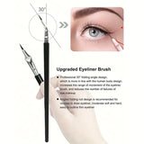 7pcs Professional Eyeliner & Brow Brush Set