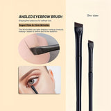 7pcs Professional Eyeliner & Brow Brush Set