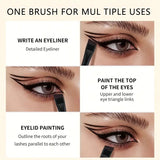 7pcs Professional Eyeliner & Brow Brush Set