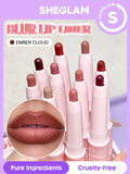 SHEGLAM Cloudline Blur Lip Liner - Morning Mist, Forest Fairy, Mist, Blush Horizon, Petal Flush, Rose Haze, Mocha Fog, Ember Cloud, Ash Canvas, Storm Bloom